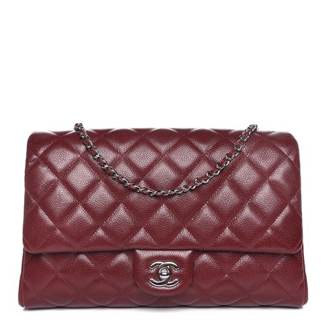 red chanel caviar bag|CHANEL Caviar Quilted Flap Clutch Red.